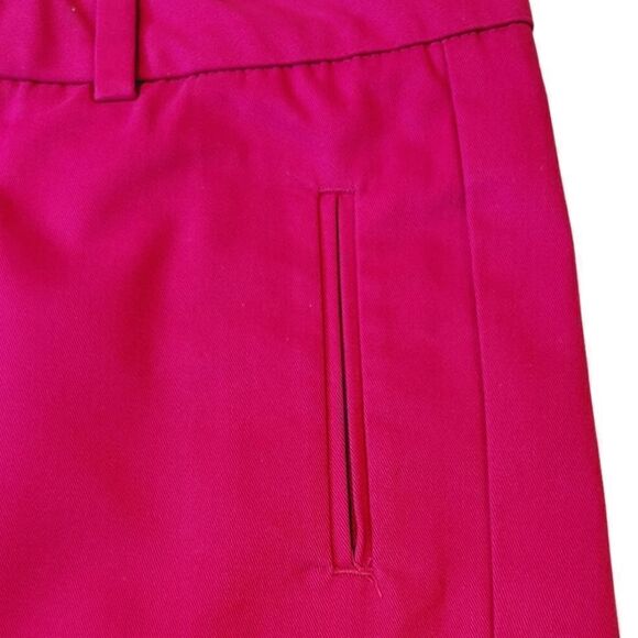 Stylus Bright Raspberry Twill Cotton Shorts Size 6 NWOT - Picture 7 of 7